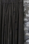Mutedance 24 Spring/Summer Silk Elastic Waist Loose Pants MD-MD24SS12-HUI Gray PM114